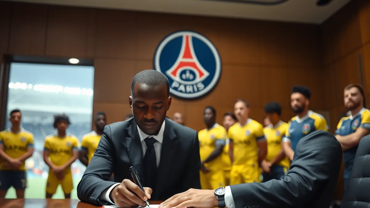 Paris Saint-Germain Seeks Solution for Kolo Muani's Departure